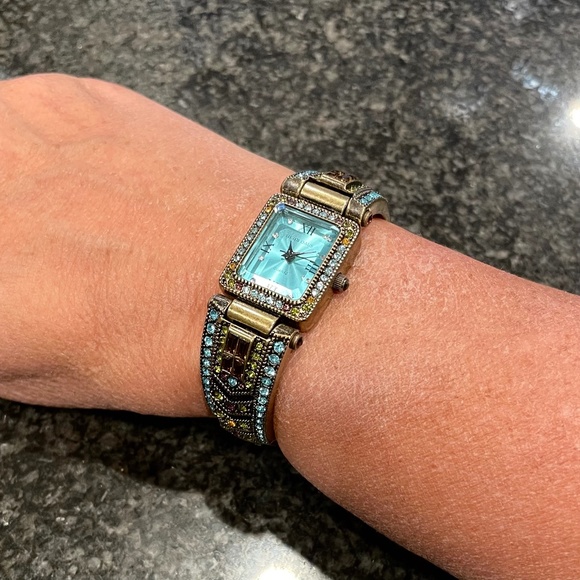Heidi Daus Multi Color Crystal Watch - Picture 7 of 8